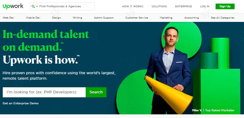 Upwork.com американский фриланс портал